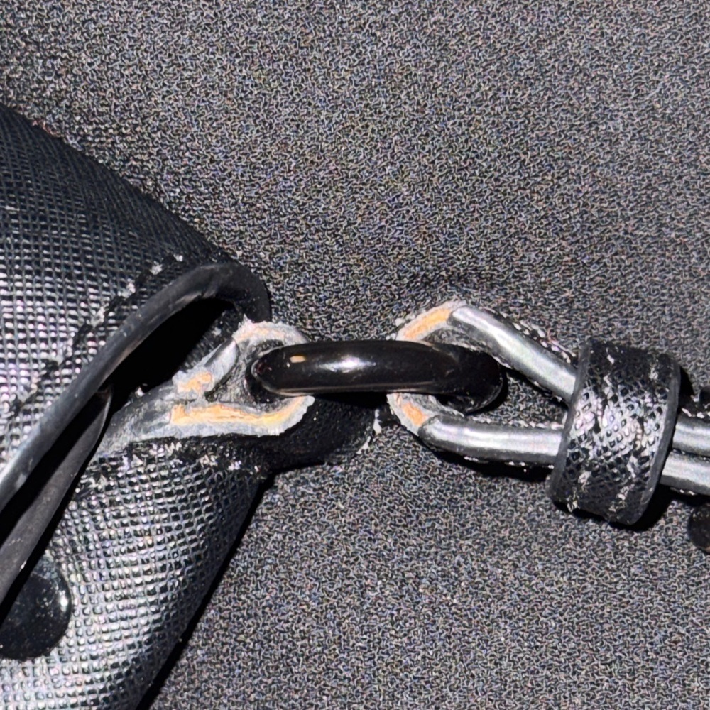 Rebecca Minkoff Hudson Mini Moto Saffiano Leather Crossbody Purse Bag - Picture 7 of 11